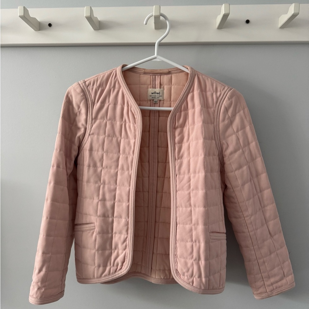 Women's Pink Quilted Jacket